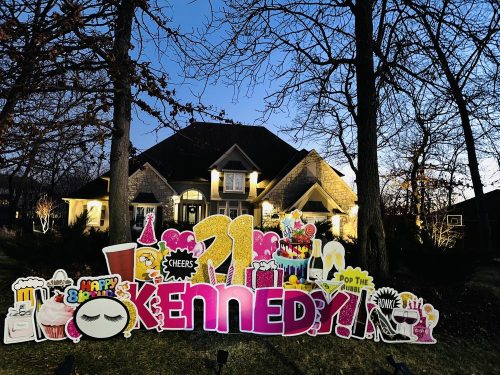 ultimate birthday lawn signs